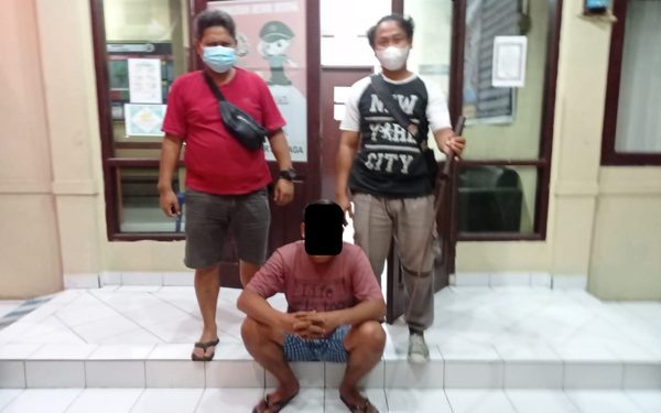 Aniaya Pakai Pedang Samurai, Pelaku Diamankan Polsek Aertembaga