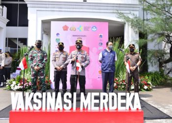 Di Hari Kemerdekaan, Kapolri Siapkan Strategi Capai Vaksinasi 70 Persen