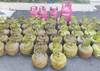 Polres Bitung Ringkus Spesialis Pencurian Tabung Elpiji