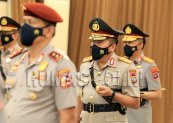 Irjen Pol Mulyatno Resmi Gantikan Irjen Pol Nana Sudjana Menjadi Kapolda Sulut