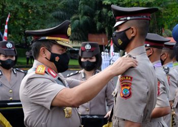 Lantik 300 Siswa Jadi Bripda, Kapolda Sulut Tutup Pendidikan Bintara