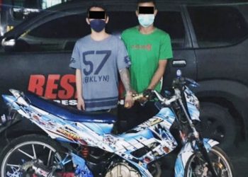 Polres Bitung Amankan 2 Pelaku Curanmor yang Beraksi di Wangurer Timur