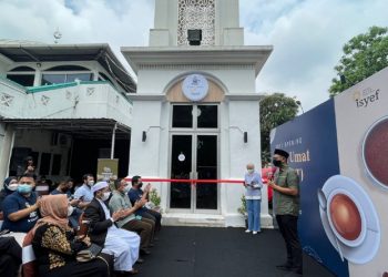Wujud Nyata Ekonomi Berbasis Masjid, ISYEF Sulap Tower Masjid Jadi Coffee Shop