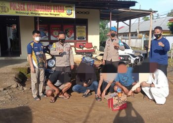 Pesta Miras di Jalan, 7 Remaja Digiring ke Polsek Kotamobagu Utara