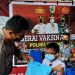 Pascakebakaran Mako Polres Kotamobagu, Pelayanan Vaksinasi Tetap Jalan