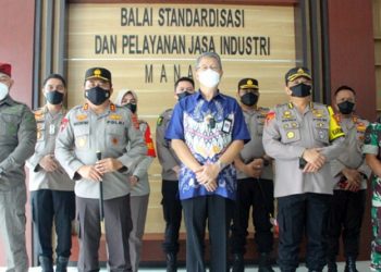 Pantau Vaksinasi di Balai Perindustrian Manado, Kapolda: Kita Terus Lakukan Akselerasi   