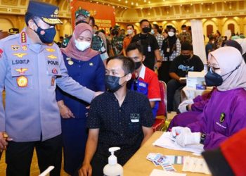 Kapolri Kejar Target Akselerasi Vaksinasi Booster Jelang Ramadan