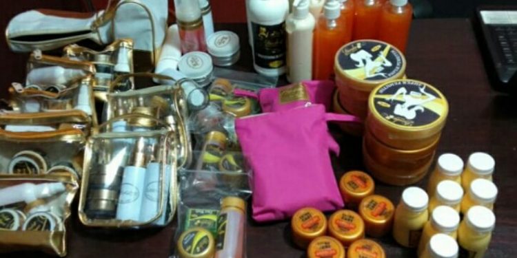 Polisi Amankan Puluhan Jenis Kosmetik Tanpa Izin Edar dari Pedagang di Talaud