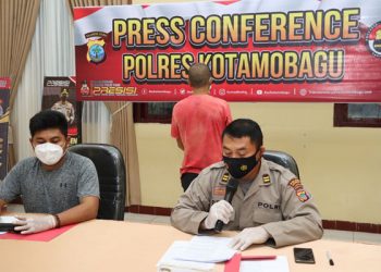 Pukuli Istri hingga Babak Belur, Pria Ini Diciduk Polres Kotamobagu 