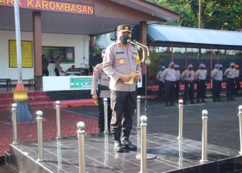 Kapolda Sulut Berikan Arahan kepada 309 Serdik Bintara Polri