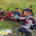 Program SI-IPAR, Tanamkan Rasa Cinta Tanah Air Sejak Usia Dini Anak-anak Serambakon Pegunungan Bintang