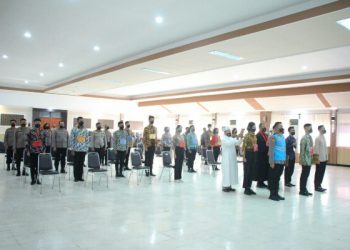 Panitia dan Peserta Seleksi Penerimaan Terpadu Anggota Polri di Sulut Siap Tidak Terlibat KKN