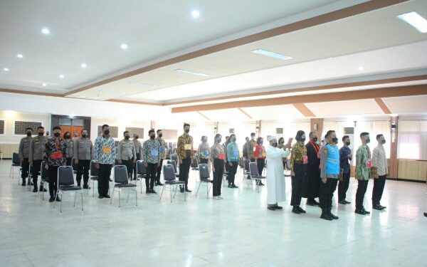 Panitia dan Peserta Seleksi Penerimaan Terpadu Anggota Polri di Sulut Siap Tidak Terlibat KKN