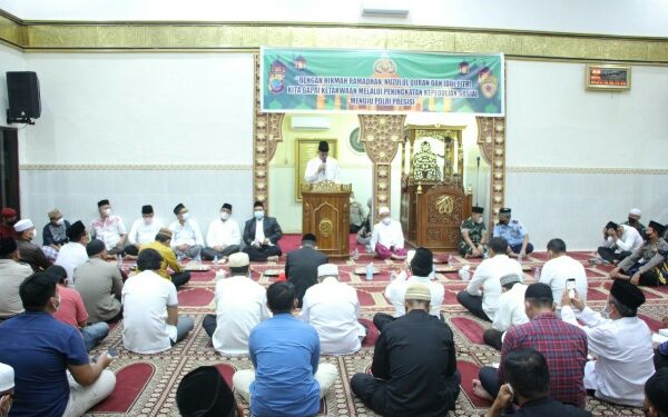 Polda Bersama PHBI Sulut Gelar Nuzulul Quran 1443 H