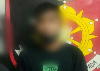 Mabuk Miras, Warga Madidir Bitung Pukul dan Serang Warga Pakai Pisau Besi Putih