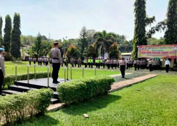 Ratusan Personel Polres Minsel Kawal Rangkaian Ibadah Paskah 2022