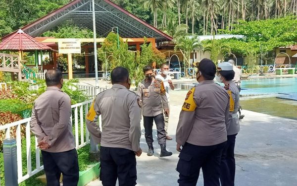 Pos Lebaran dan Obyek Wisata Dicek Langsung Kapolres Kotamobagu   