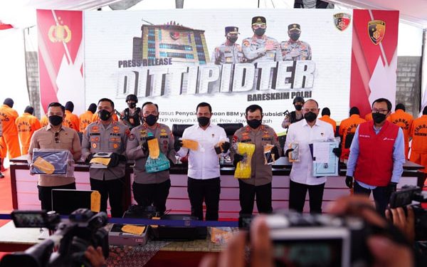 Polisi Ungkap Kasus Penyalahgunaan BBM Subsidi di Pati, Kabareskrim: Kasus Terbesar Sepanjang 2022