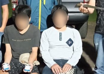 Polres Tomohon Tangkap Remaja Pembawa Sajam di Paslaten 1