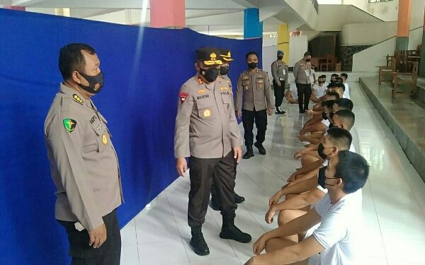 Kapolda Sulut Pantau Proses Pemeriksaan Kesehatan Tahap I Penerimaan Taruna Akpol