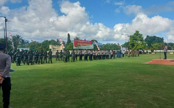 Pengamanan Paskah Nasional 2022, Polres Kepulauan Talaud Turunkan Ratusan Personel    