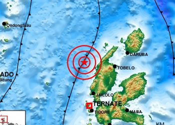 Gempa M5,8 Guncang Halmahera Barat Maluku Utara, Tidak Berpotensi Tsunami