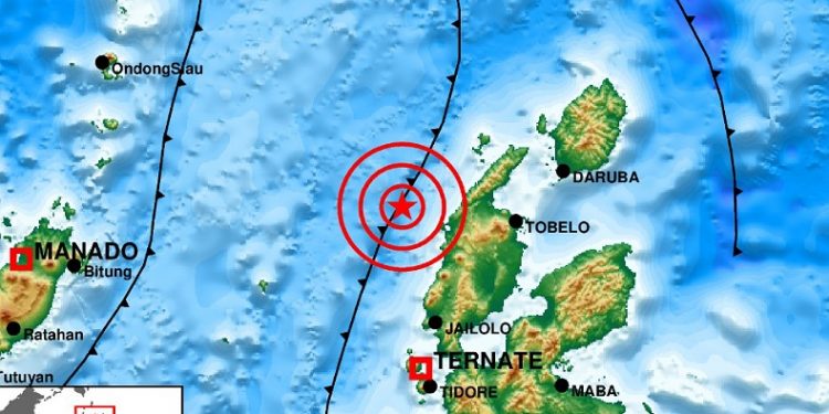 Gempa M5,8 Guncang Halmahera Barat Maluku Utara, Tidak Berpotensi Tsunami