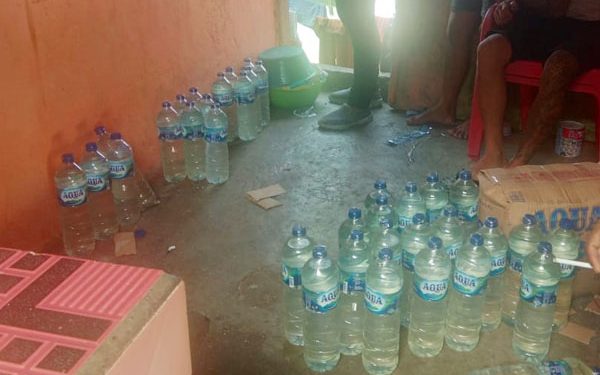 Polsek Maesa Gagalkan Rencana Penyelundupan Miras Cap Tikus ke Biak Papua 