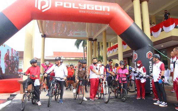 Polda Sulut Gelar Funbike Semarak Bhayangkara 2022