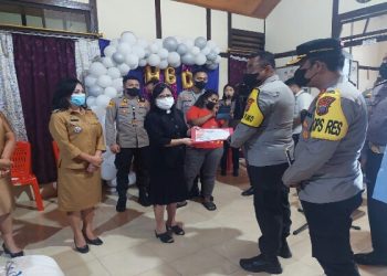 Wakapolda Sulut Kunjungi Panti Asuhan Dorkas Tondano, Ini Harapannya   