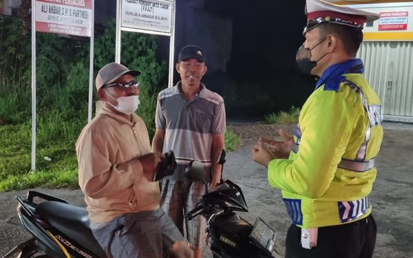 115 Pelanggar Terjaring Operasi Patuh Malam Minggu Polres Bitung