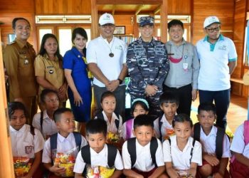 Danlantamal VIII Resmikan Rumah Pintar Desa Budo