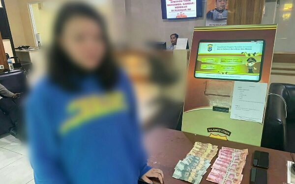 Tertangkap Tangan sedang Rekap Togel, IRT dari Minahasa Diamankan di Polresta Manado
