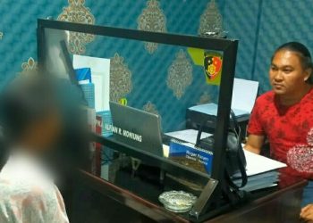 Curi Tas Berisi Uang dan Handphone, IRT Asal Manado Ditangkap Tim Opsnal Polres Tomohon