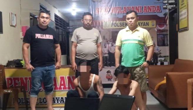 2 Terduga Pelaku Curanik Sekolah Diringkus Polsek Lolayan