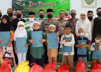 Peringati Tahun Baru Islam 1444 Hijriah, Polres Minut Gelar Doa Bersama dan Anjangsana