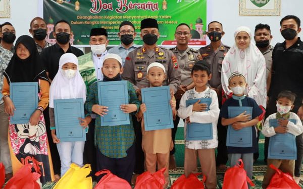 Peringati Tahun Baru Islam 1444 Hijriah, Polres Minut Gelar Doa Bersama dan Anjangsana