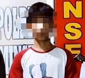 Polres Minsel Tangkap Siswa Bikin Resah Bawa Sajam di Amurang