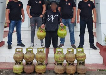 Curi 14 Tabung Gas 3 Kg, Pria Tomohon Selatan Ini Ditangkap Polisi