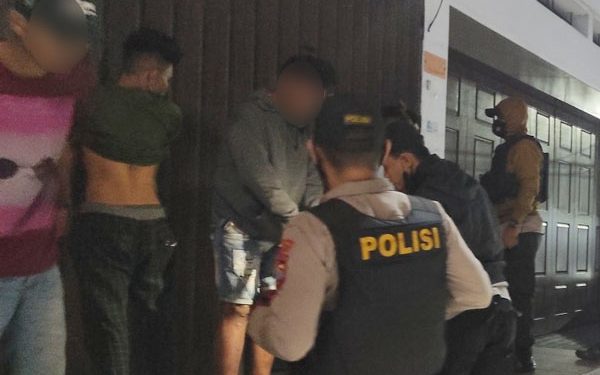 Tim Patroli Presisi Polres Kotamobagu Dapati Sekelompok Remaja Ngelem