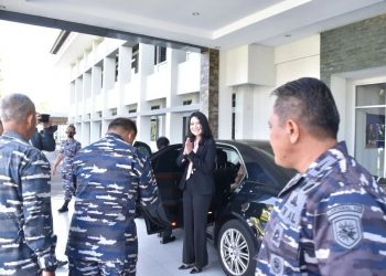 Danlantamal Manado Terima Kunjungan Konjen Filipina Angelica C Escalona