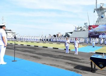 Danlantamal VIII Hadiri Sertijab Danlantamal VI