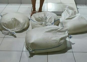 Polisi Amankan Puluhan Liter Miras Captikus di Sagerat Bitung