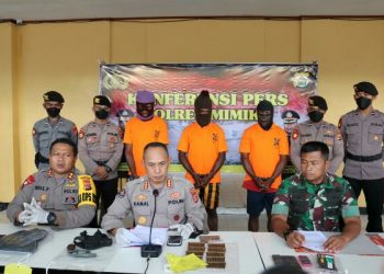 Polisi Kembali Tangkap Tersangka Penyuplai Senjata dan Amunisi KKB di Timika, Papua