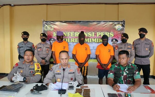 Polisi Kembali Tangkap Tersangka Penyuplai Senjata dan Amunisi KKB di Timika, Papua