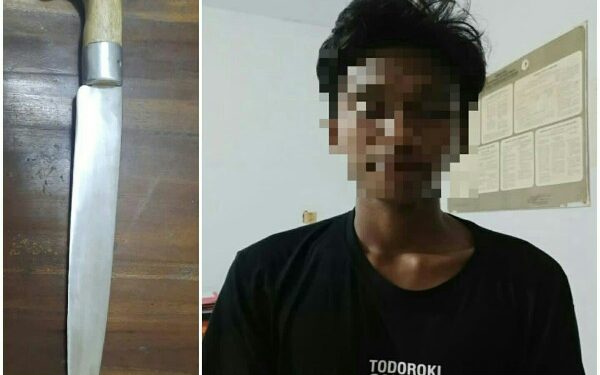 Mabuk Sambil Bawa Sajam di Desa Borgo, Pria Ini ditangkap