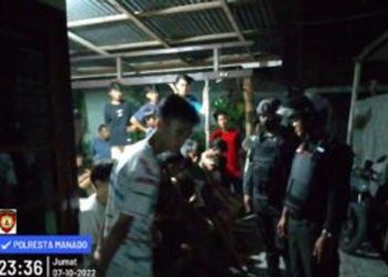 Polresta Manado Gagalkan Tawuran Remaja di Wenang