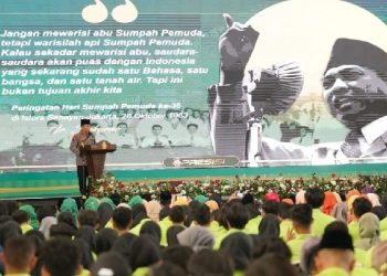 Orasi Kebangsaan Sumpah Pemuda, Kapolri: Persatuan-Kesatuan Wujudkan Indonesia Emas 