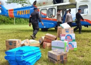 Polri Jangkau Tempat Terisolir untuk Berikan Pasokan Kebutuhan Pokok