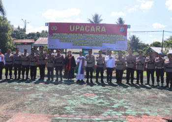 Kapolres Minsel Pimpin Sertijab Dua Kasat dan Empat Kapolsek Jajaran